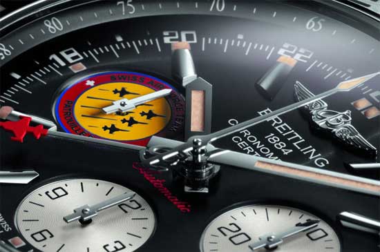 Наручные часы Breitling Chronomat 44 GMT Patrouille Suisse 50th Anniversary