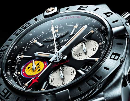 Наручные часы Breitling Chronomat 44 GMT Patrouille Suisse 50th Anniversary