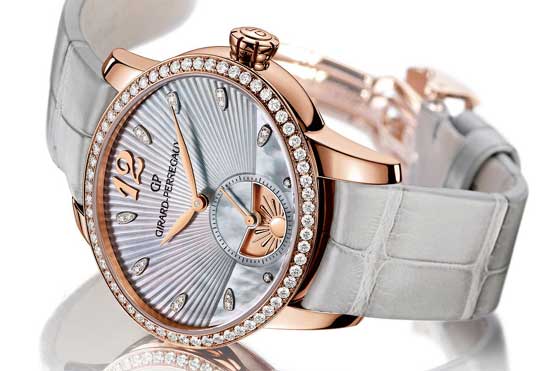 овальные часы Girard-Perregaux Cat's Eye