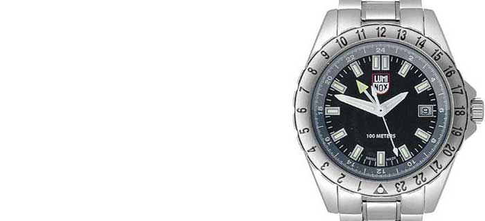 Мужские наручные часы LUMINOX 2002 GMT: для делового человека