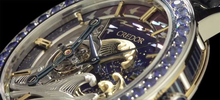 Credor Fugaku Tourbillon — первый турбийон Seiko истинно японский [видео]