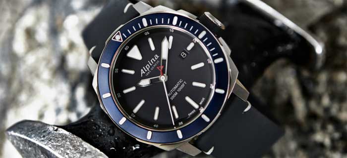 Новые Seastrong Diver 300 Automatic от Alpina: чуть спокойнее, чуть актуальнее [видео]