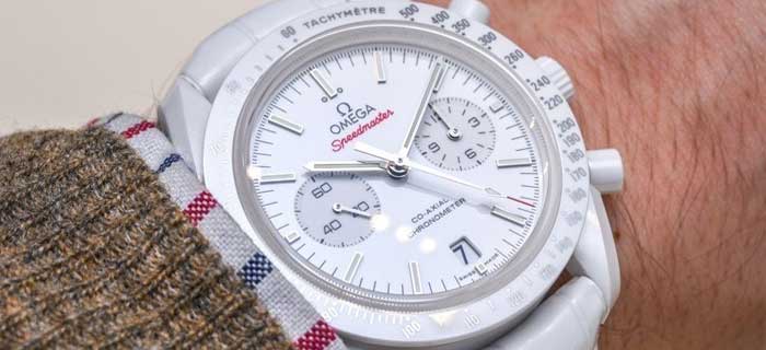 Omega Speedmaster White Side of the Moon: белоснежные мужские [видео]